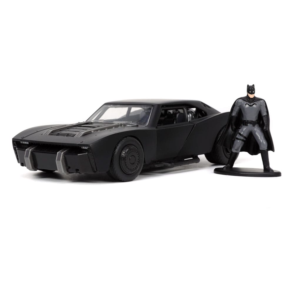 Batman 2022 Hollywood Rides Diecast Model 1/32 2022 Batmobile with Figure Top Merken Winkel